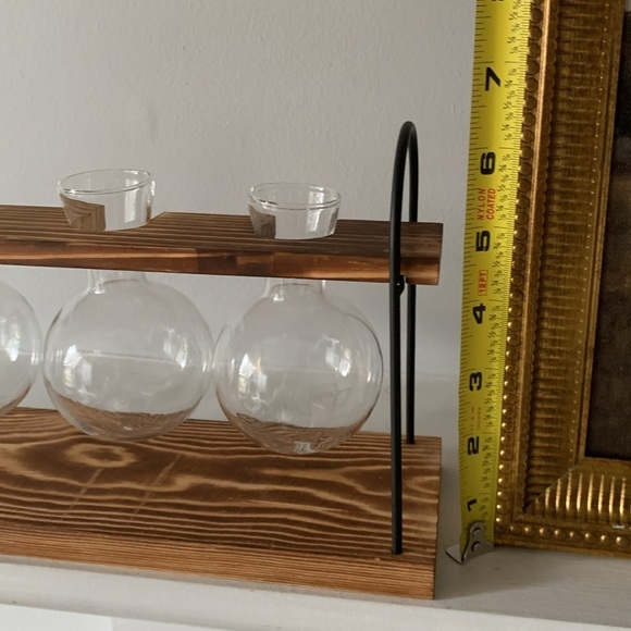 Yuego planter terrarium glass wooden new‎ in box - Picture 5 of 12